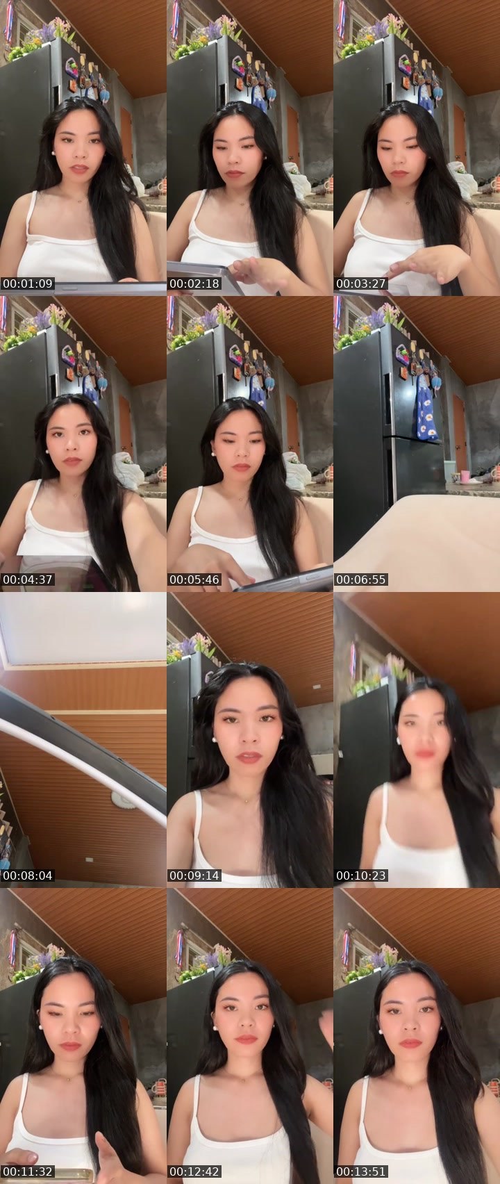 Contact-sheet preview of ᴵᴬ💎Michiikooo🫐's Liveme recording