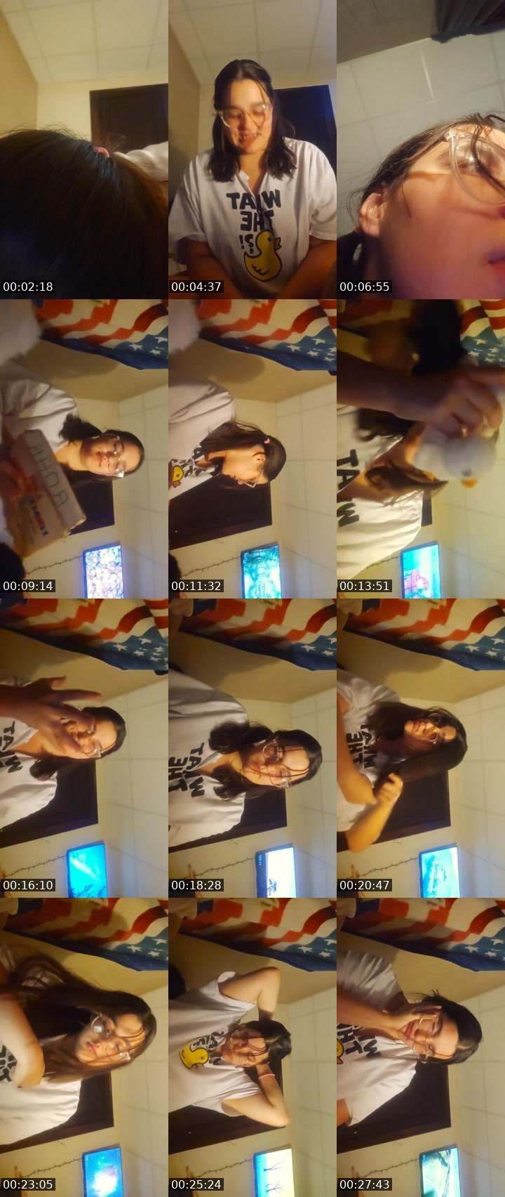 Contact-sheet preview of Shannon💕's Liveme recording