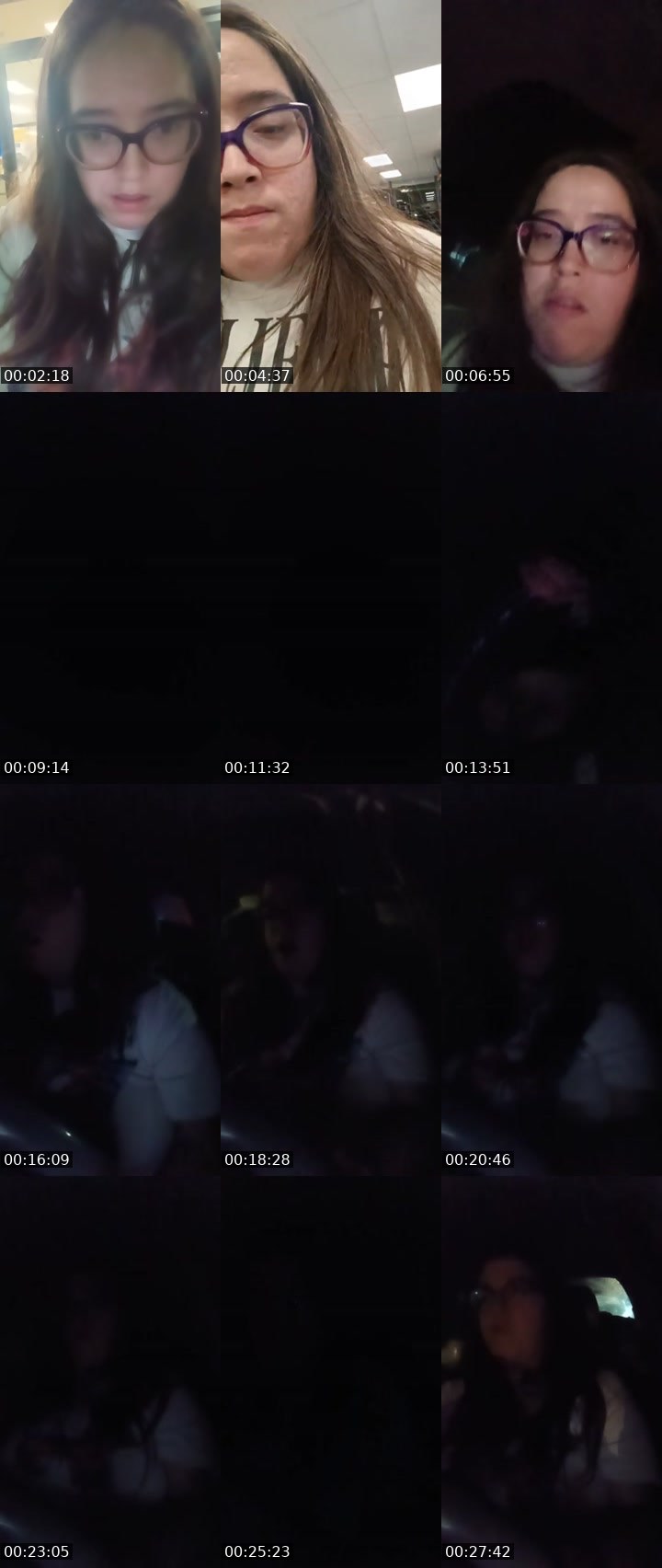 Contact-sheet preview of Destiny Solomon's Liveme recording