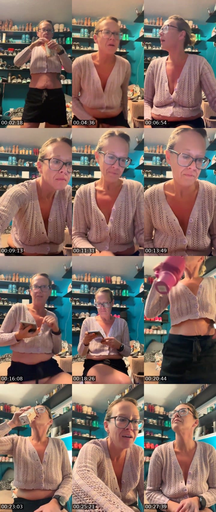Contact-sheet preview of Roxysadventures1922's Liveme recording