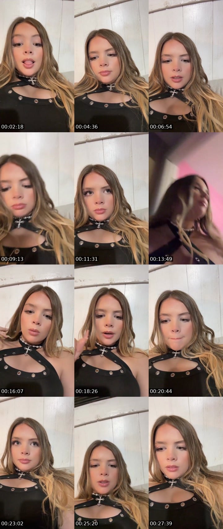 Contact-sheet preview of 🔥QueenDuckMf🔥's Liveme recording