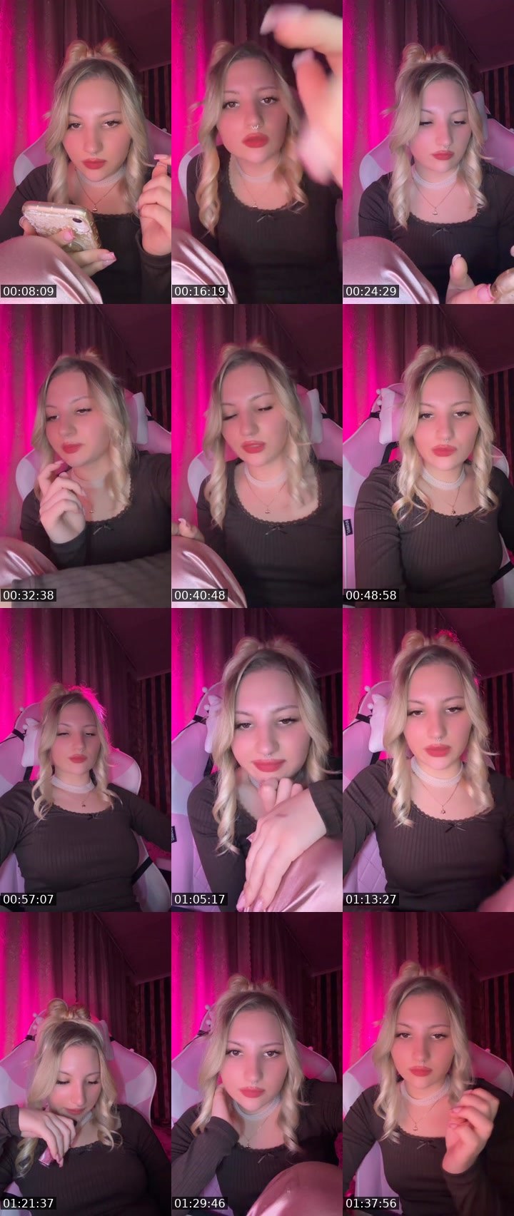 Contact-sheet preview of 🍰𝑲𝒔𝒆𝒏𝒊𝒊𝒂's Liveme recording