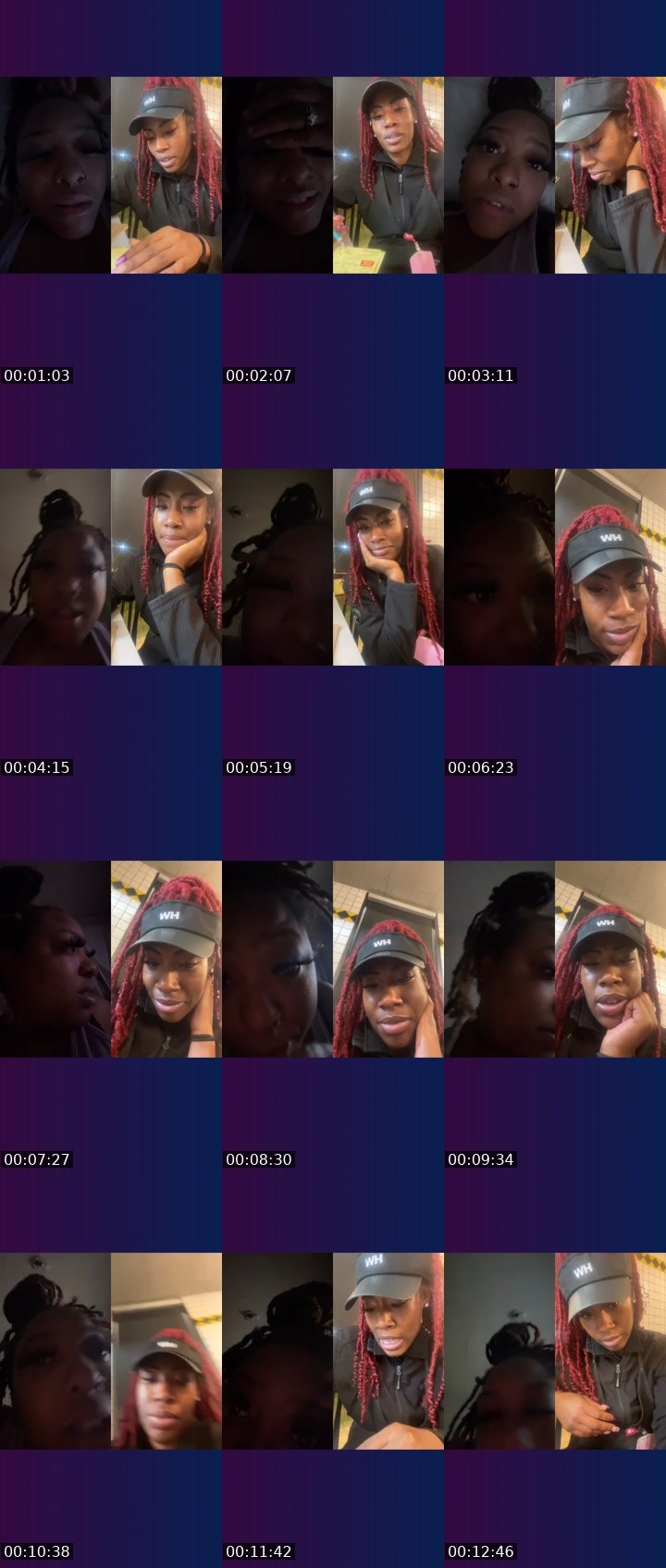 Contact-sheet preview of L⭕️veJuice❤️'s Liveme recording