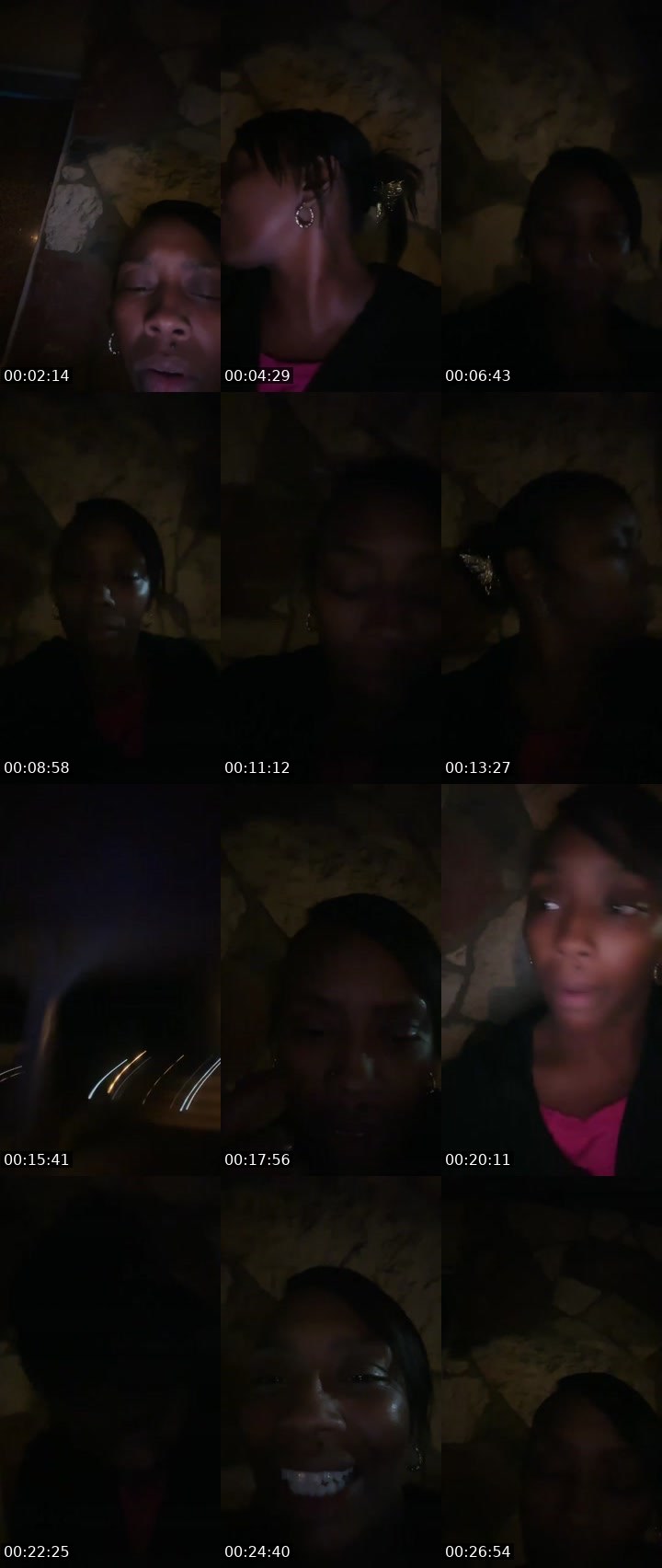 Contact-sheet preview of Jas2Prettyy's Liveme recording