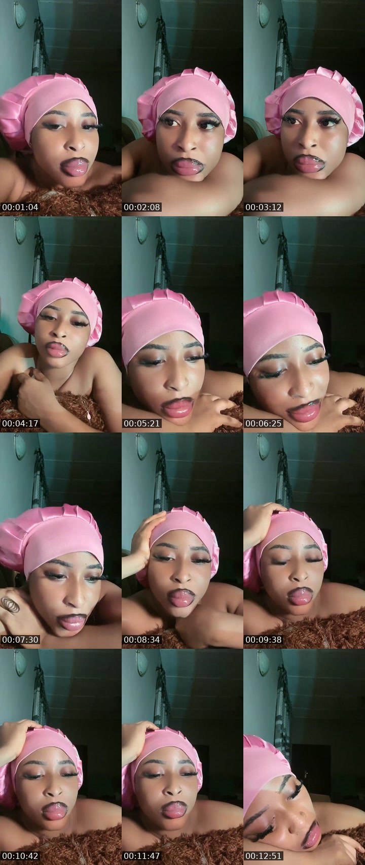 Contact-sheet preview of CARDYY 👑's Liveme recording