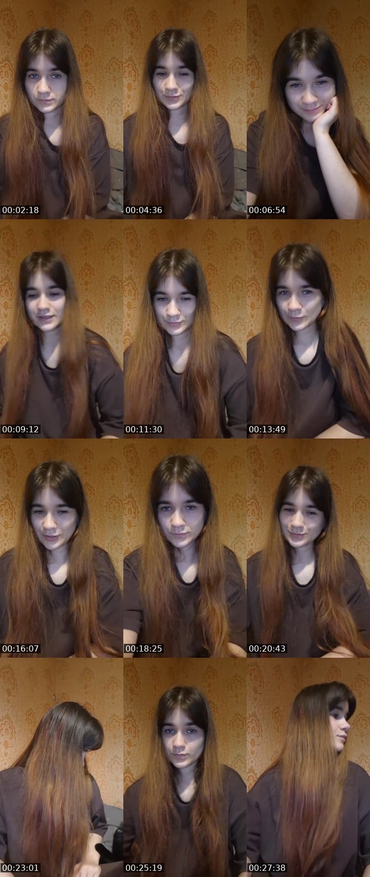 Contact-sheet preview of Skovkanin🐇's Liveme recording