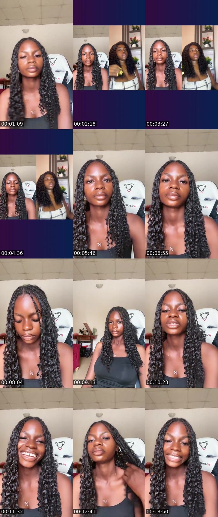 Contact-sheet preview of $💸Imma🟦✊🏿's Liveme recording