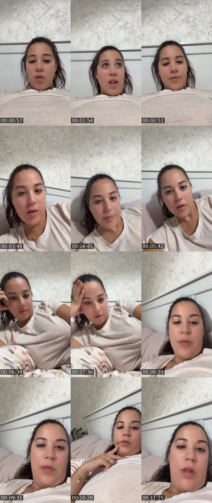 Contact-sheet preview of Lorenaglbrt1 🌹🐝's Liveme recording