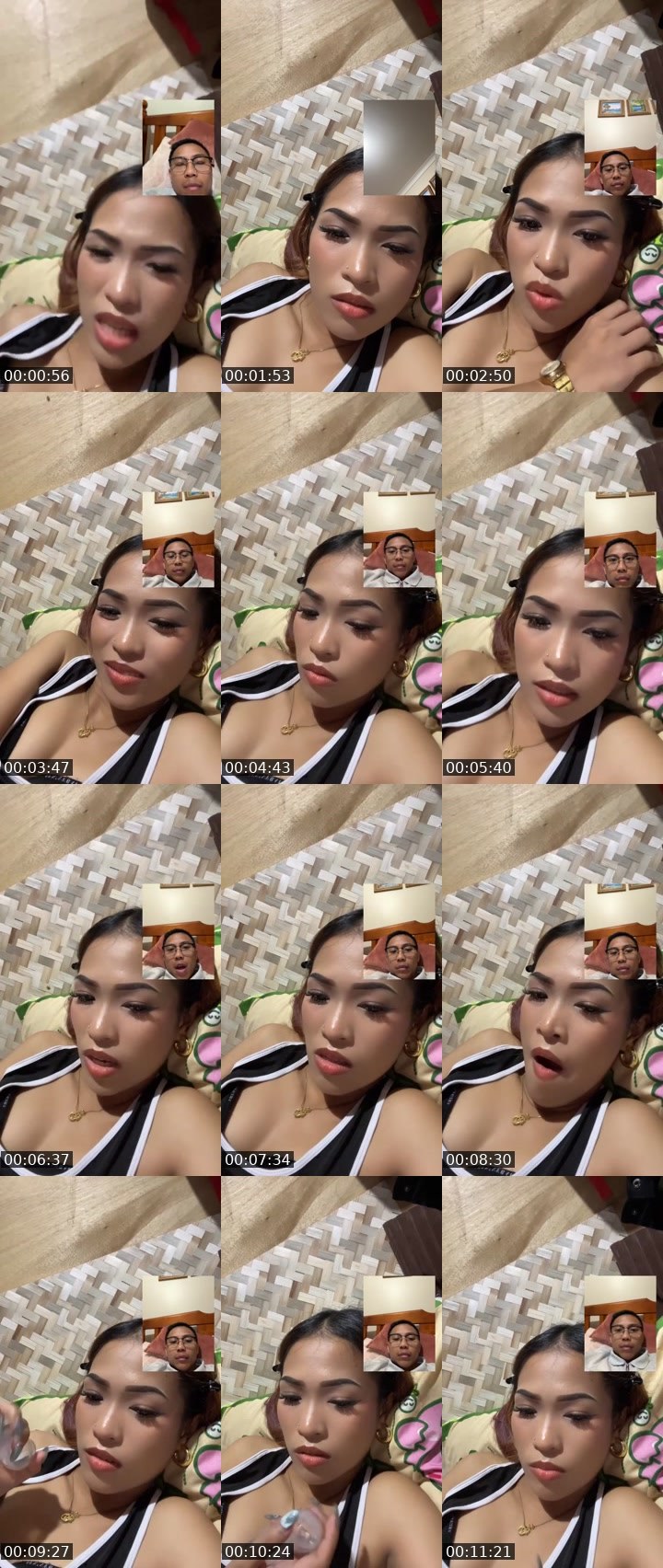 Contact-sheet preview of 👨‍🍳ᴹⱽᴾchloe 𐙚's Liveme recording