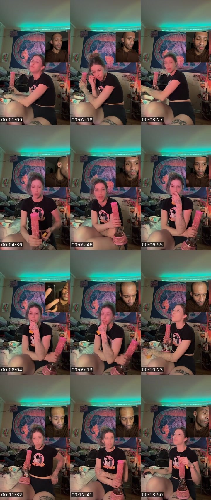 Contact-sheet preview of ⟢⊹✧𝔸𝕌𝕊𝕊𝕀𝔼✧⊹⟣'s Liveme recording