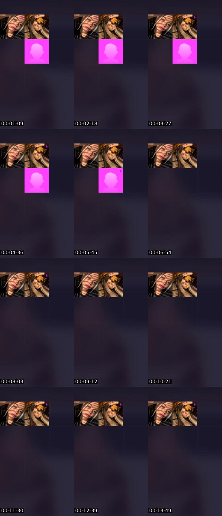 Contact-sheet preview of ℄𓆩👑⃤𝙉Ø𝟭⃤👑𓆪's Liveme recording