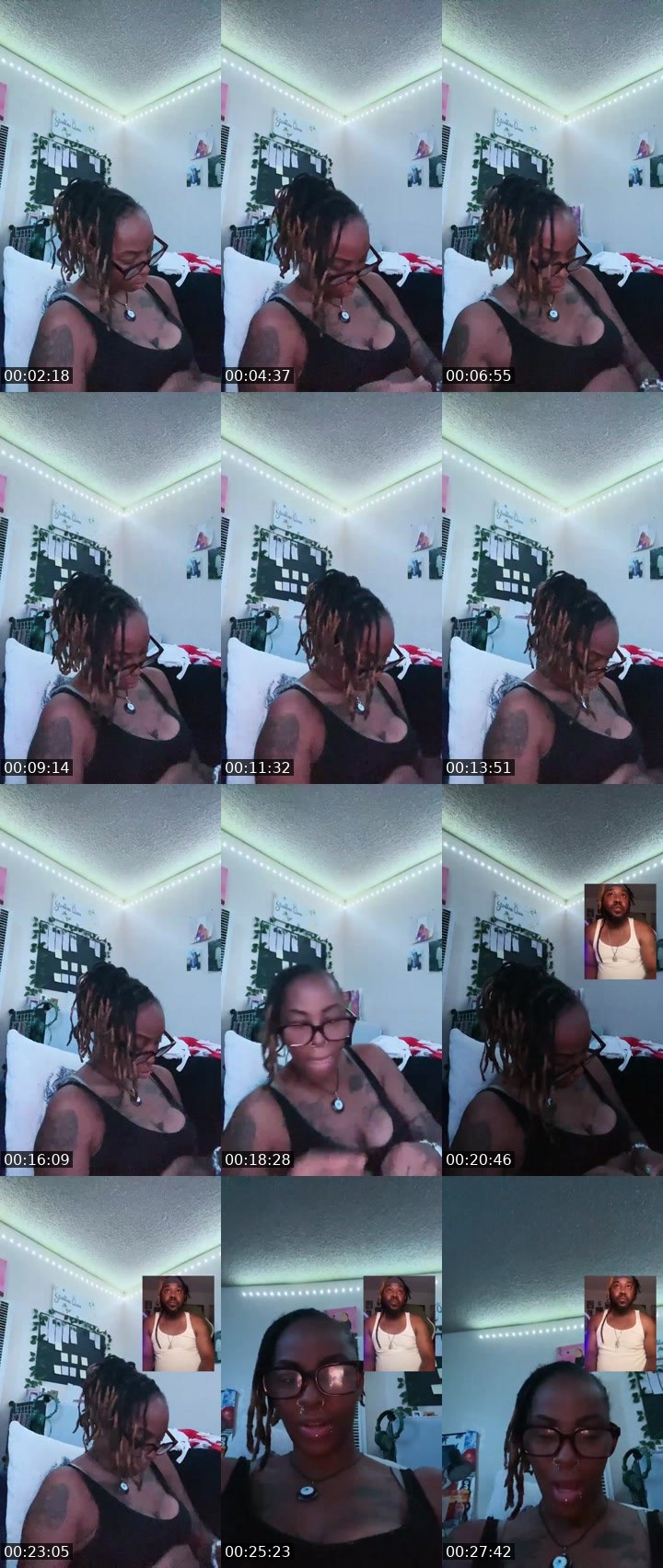 Contact-sheet preview of 👑DS💜♏️BADDIEĂNGEL's Liveme recording