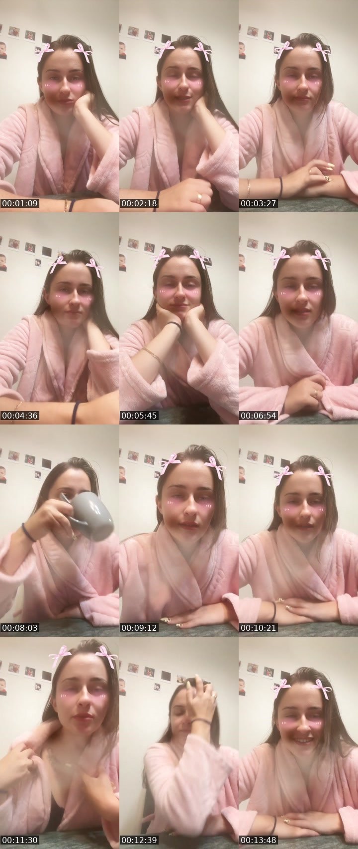 Contact-sheet preview of Natalka🦂's Liveme recording
