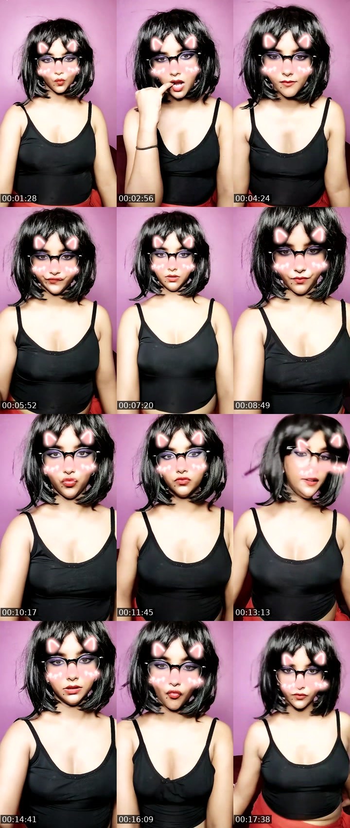 Contact-sheet preview of Naina543543's Liveme recording