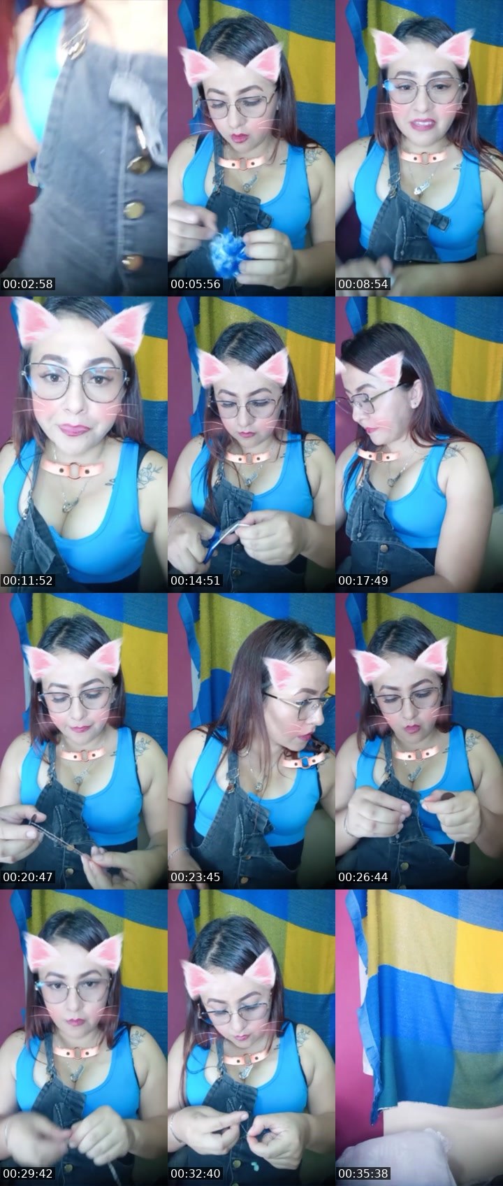 Contact-sheet preview of 🌈MorchiŽ⃤Ť🕶's Liveme recording