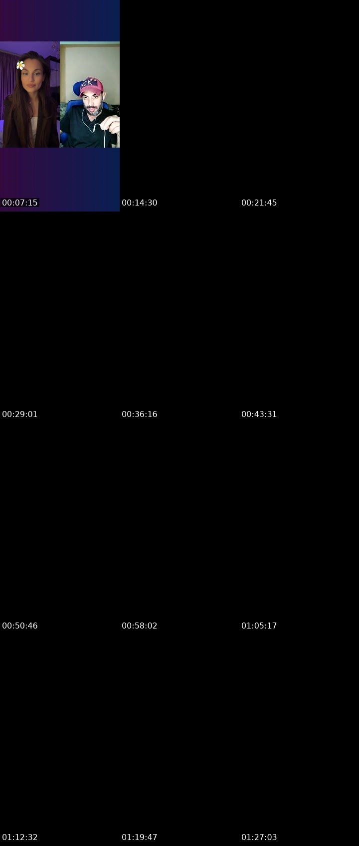Contact-sheet preview of Di🫧's Liveme recording
