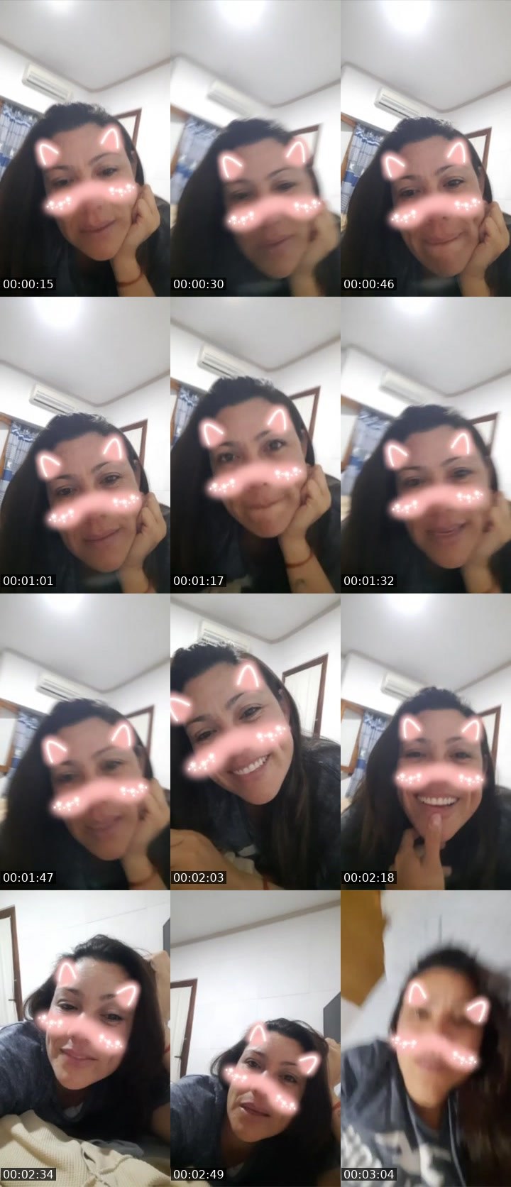 Contact-sheet preview of Capryy☁️'s Liveme recording