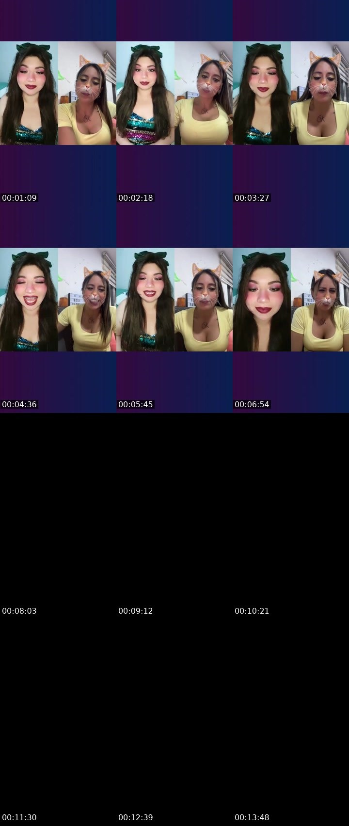 Contact-sheet preview of 🌸🇨🇱Sai🌹🌋🕶️'s Liveme recording