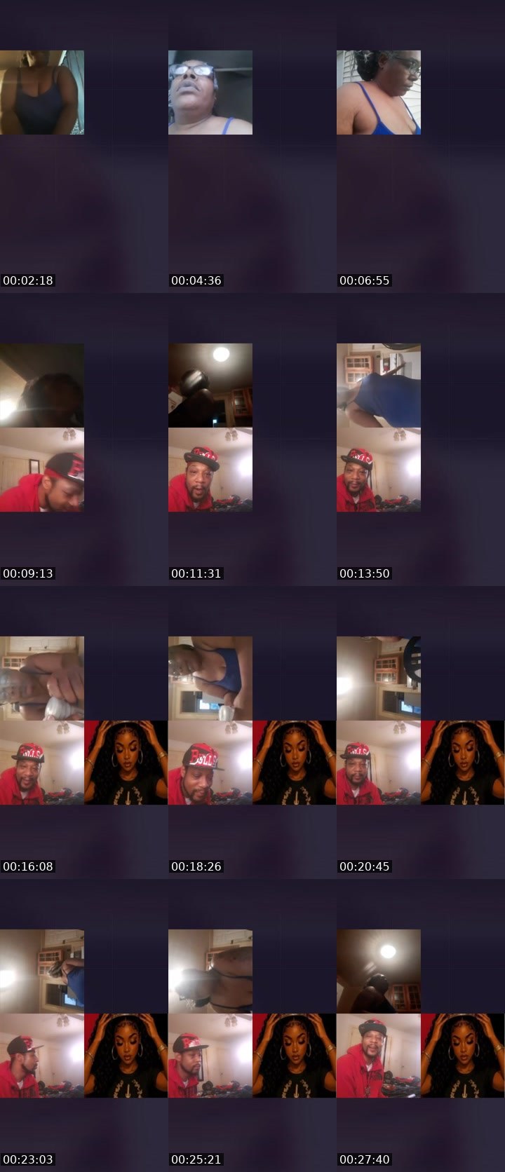 Contact-sheet preview of MsSweetEBT😜's Liveme recording