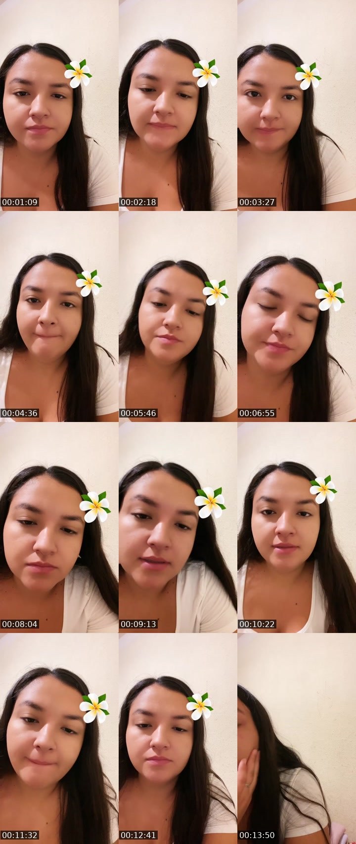 Contact-sheet preview of ✨Vianey🧁's Liveme recording