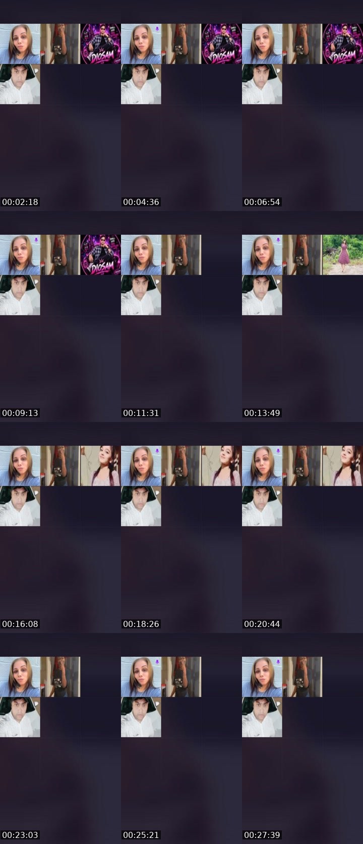 Contact-sheet preview of 🍁•𝐀𝟏𝐤𝐮𝐬̃𝐡•🍁's Liveme recording