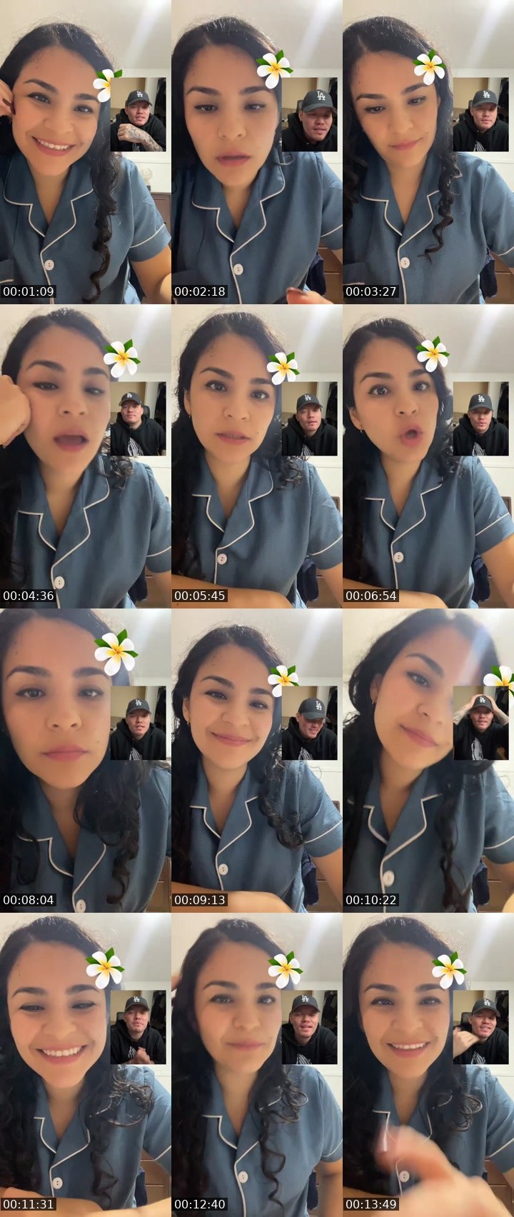 Contact-sheet preview of 🌐Paola🧸👻♥️'s Liveme recording