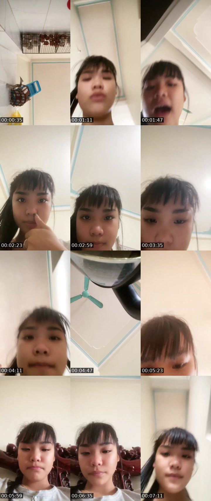 Contact-sheet preview of Nhuuu Quynhh's Liveme recording