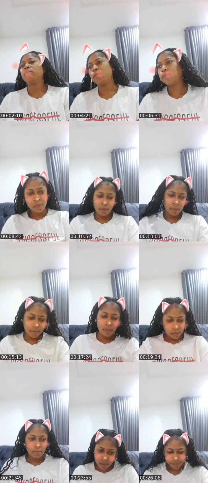 Contact-sheet preview of FAV🅾️URITE KMF's Liveme recording