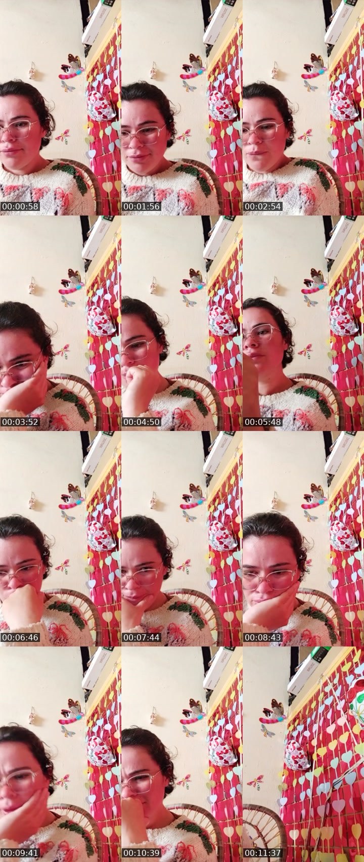 Contact-sheet preview of ☘️🛡️Alejandra's Liveme recording