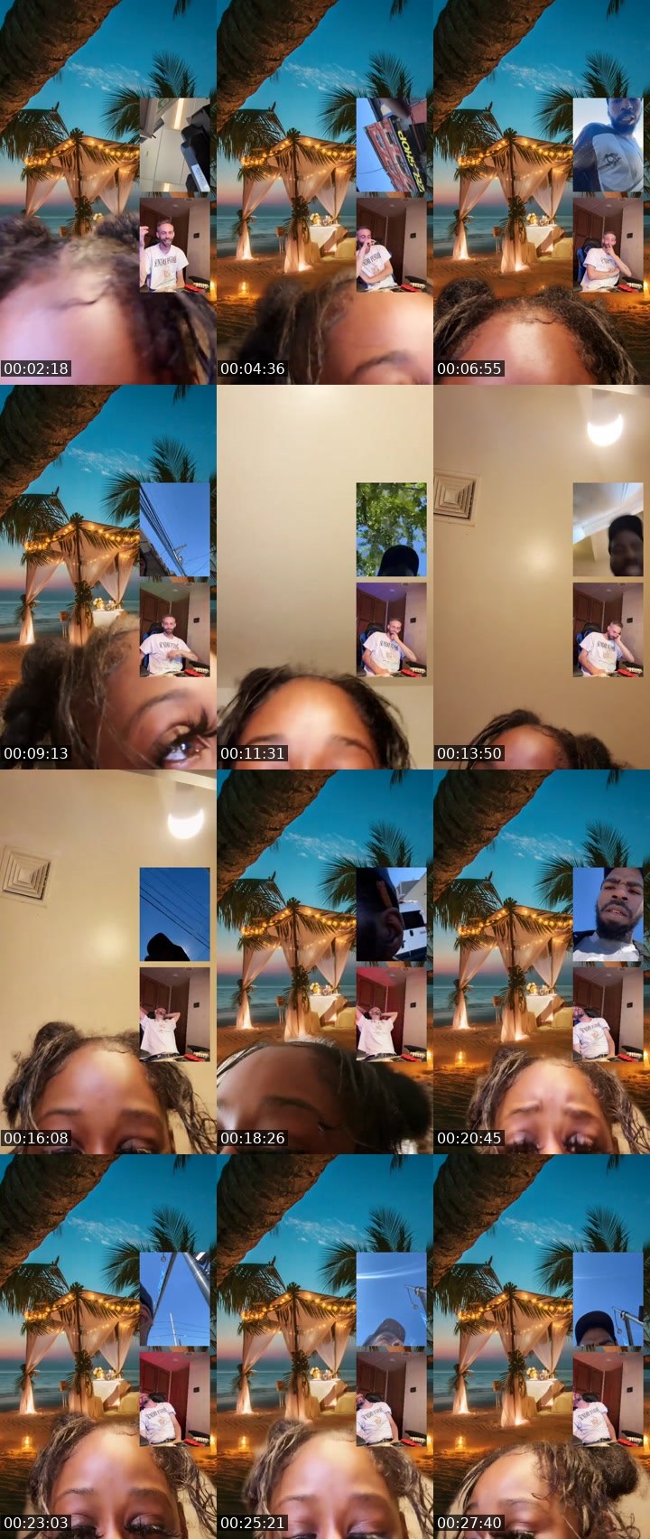 Contact-sheet preview of Nꫀׁׅܻꪀׁׅɑׁׅ֮ 🥀.x🖤.'s Liveme recording