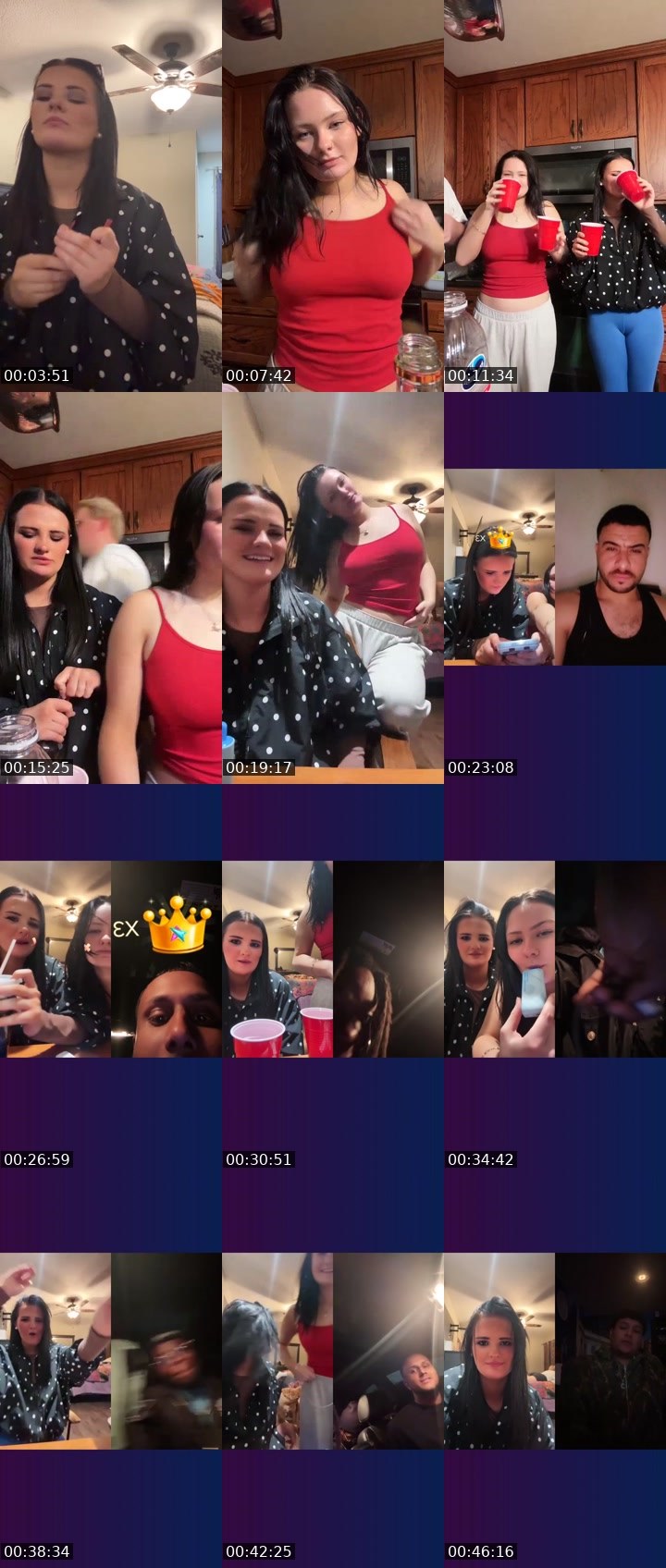Contact-sheet preview of Chloeepaigeh's Liveme recording