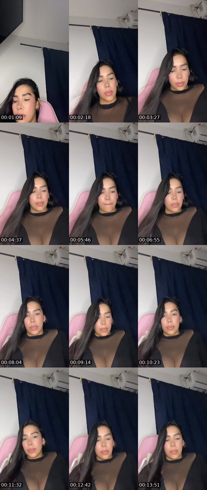 Contact-sheet preview of 👿𝒦 𝒜 𝑅 𝐼🌸's Liveme recording