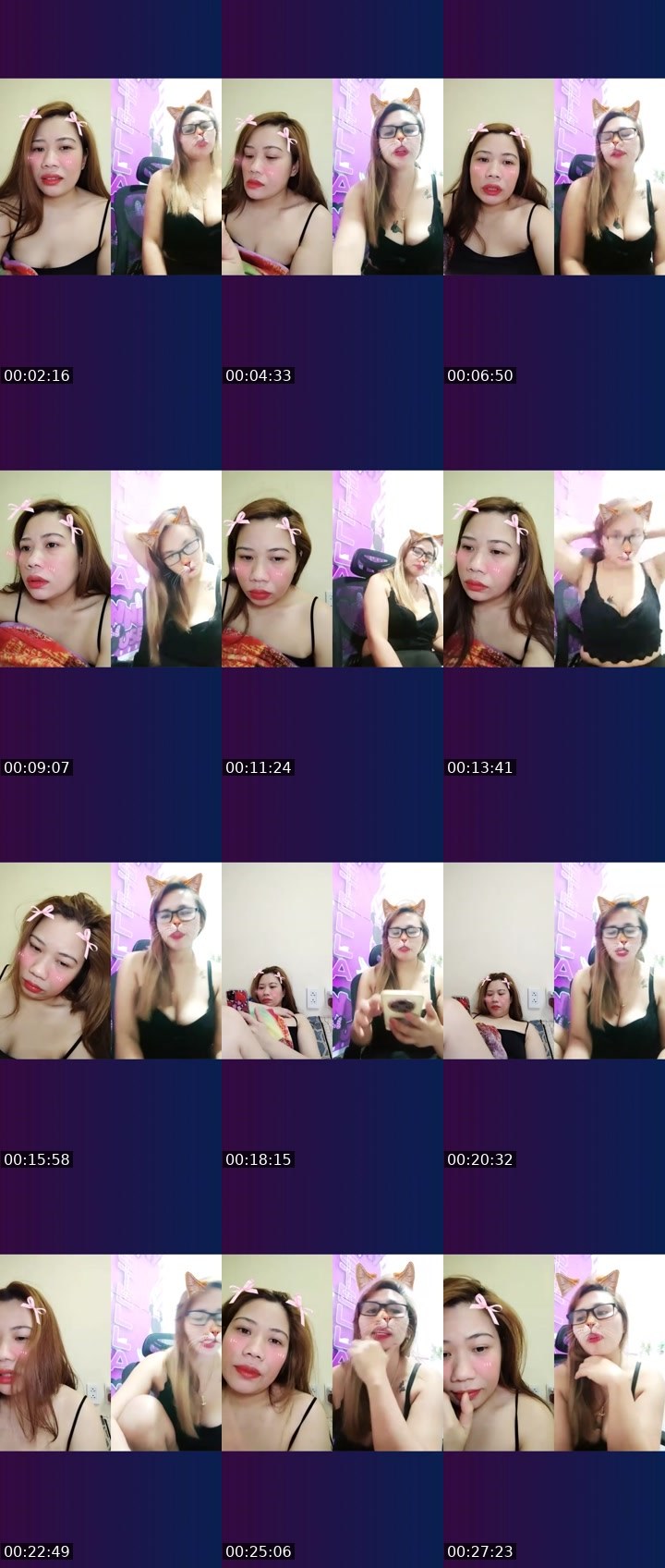 Contact-sheet preview of 🥨Jellyfish🪼's Liveme recording