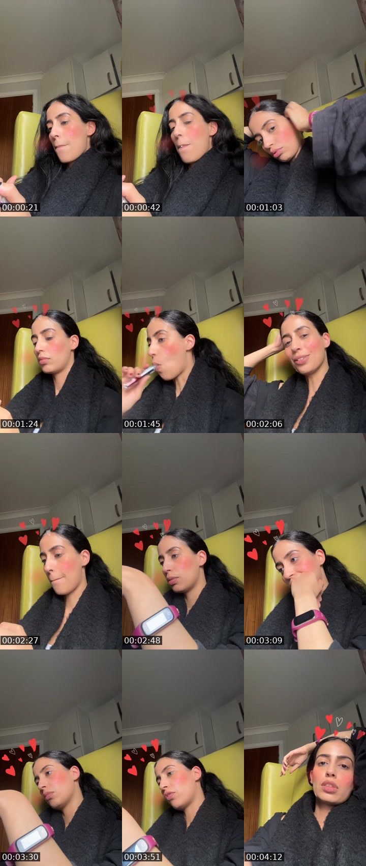 Contact-sheet preview of 𝐌𝐘𝐒𝐓𝐄𝐑𝐘 🐝's Liveme recording