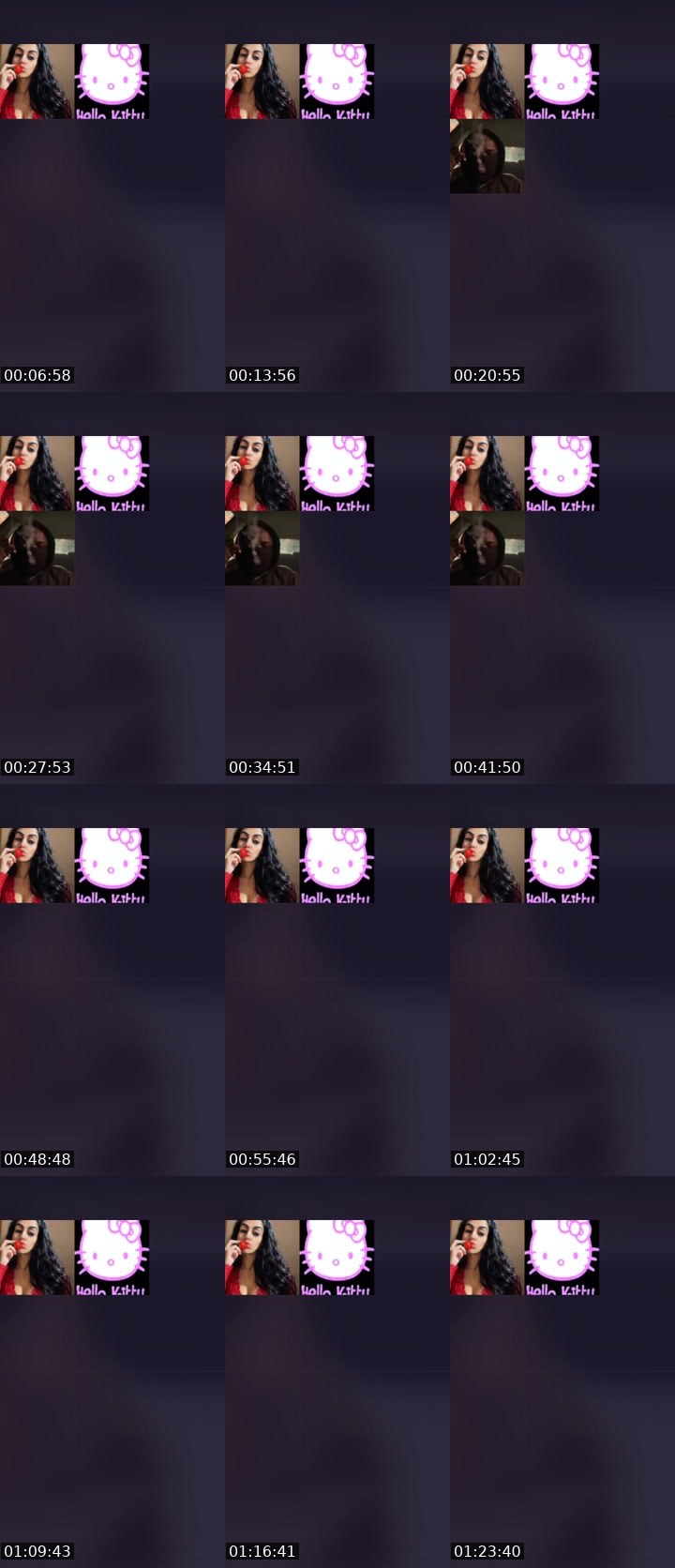 Contact-sheet preview of 𝐌𝐘𝐒𝐓𝐄𝐑𝐘 🐝's Liveme recording