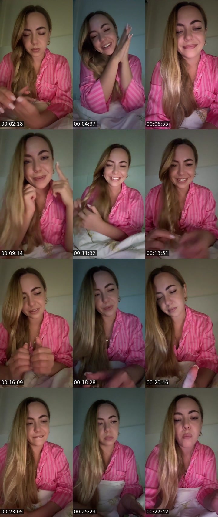 Contact-sheet preview of 💛SirenTatiana🩵's Liveme recording
