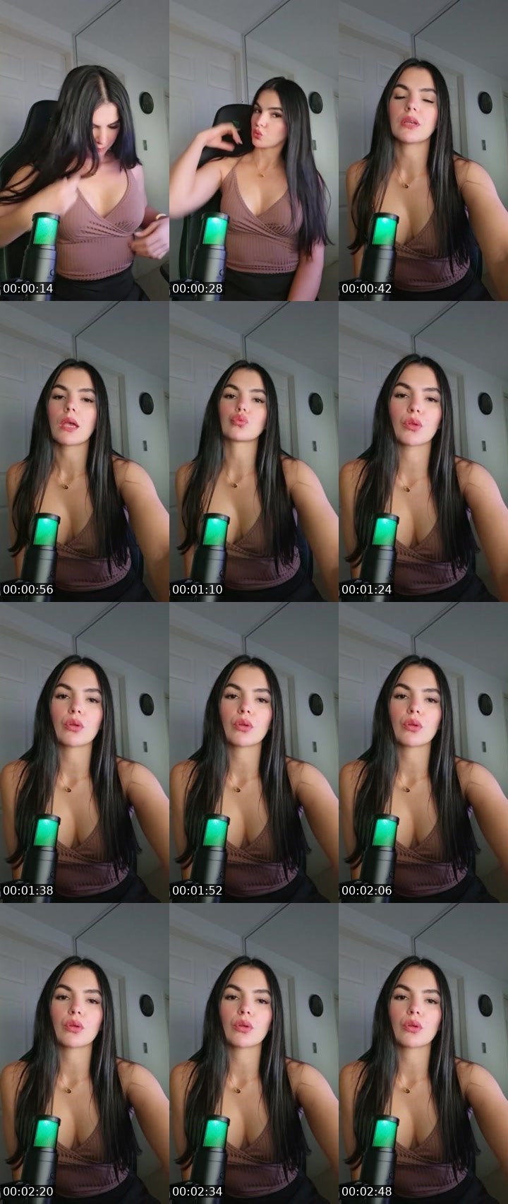 Contact-sheet preview of Eve 🇻🇪☁️🩷's Liveme recording