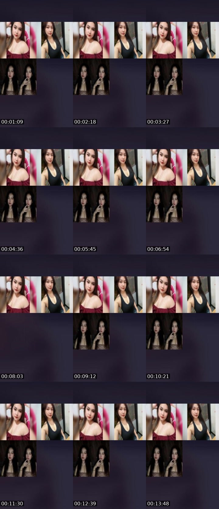 Contact-sheet preview of 👸క᭙ꫀꫀᡶ🍂's Liveme recording