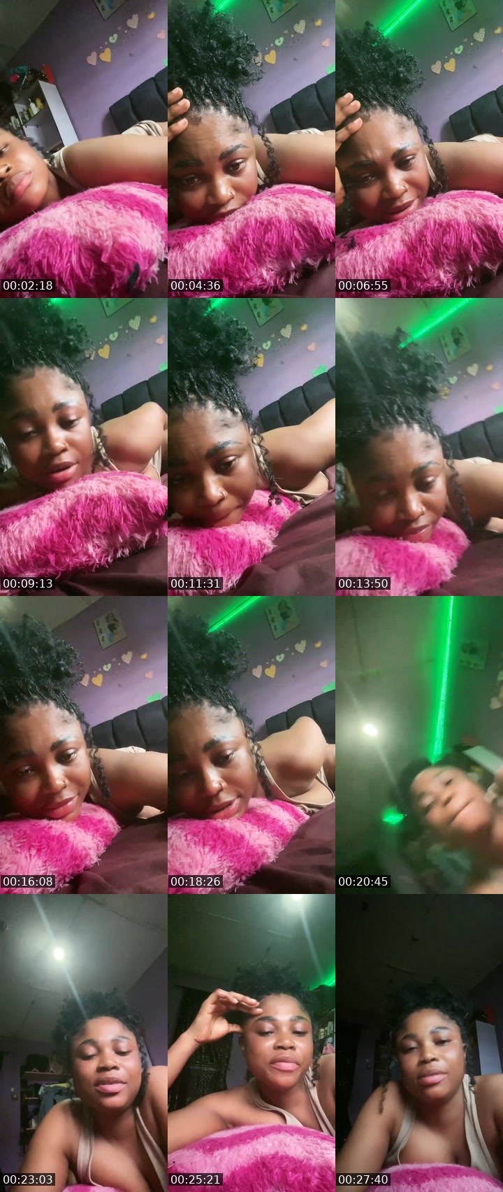 Contact-sheet preview of Sugar🐱🐧💖's Liveme recording