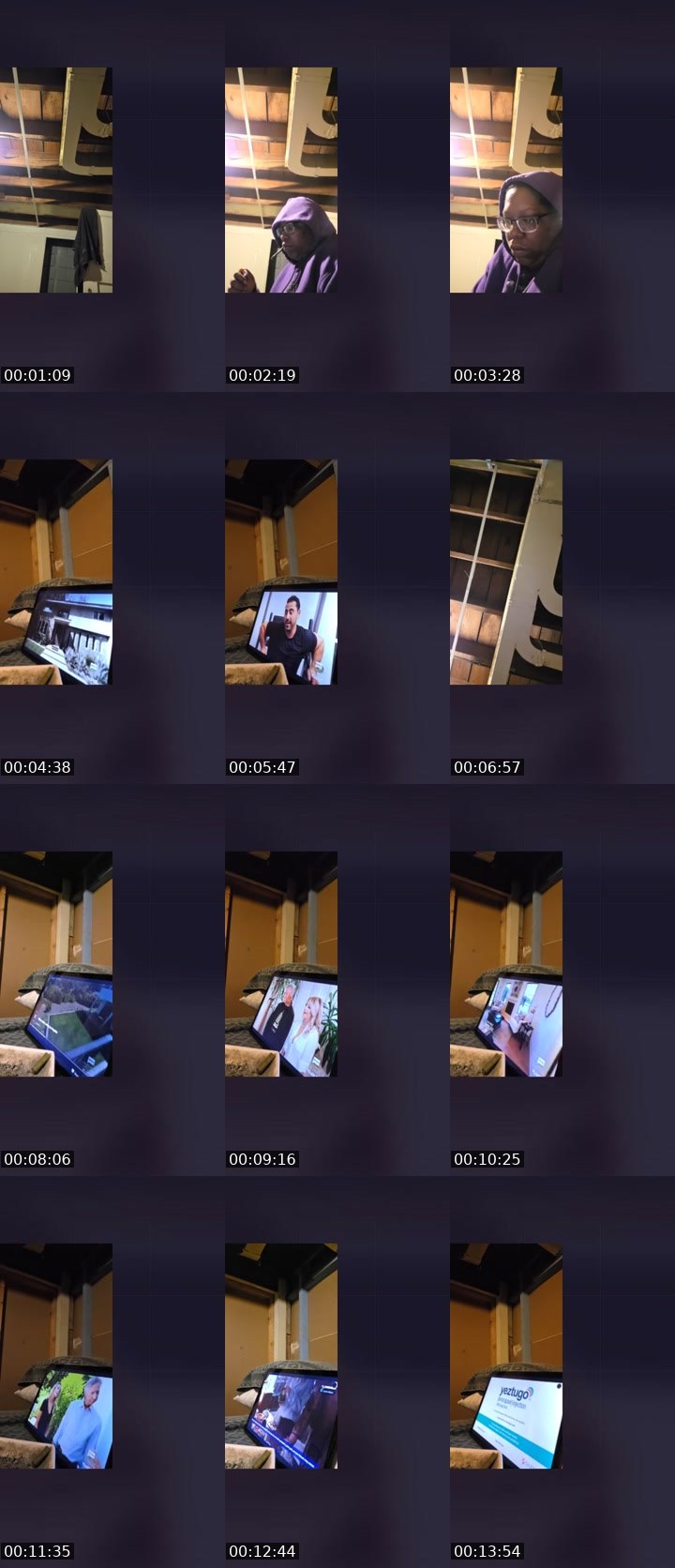 Contact-sheet preview of 💯 TWIN 🌈's Liveme recording