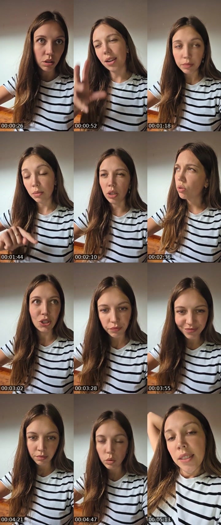 Contact-sheet preview of ⭐️Marisabelle⭐️'s Liveme recording