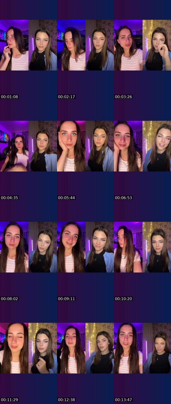 Contact-sheet preview of 𝑬𝓂𝓂𝒾𝒯𝓇𝒶𝒾𝓁🐾's Liveme recording