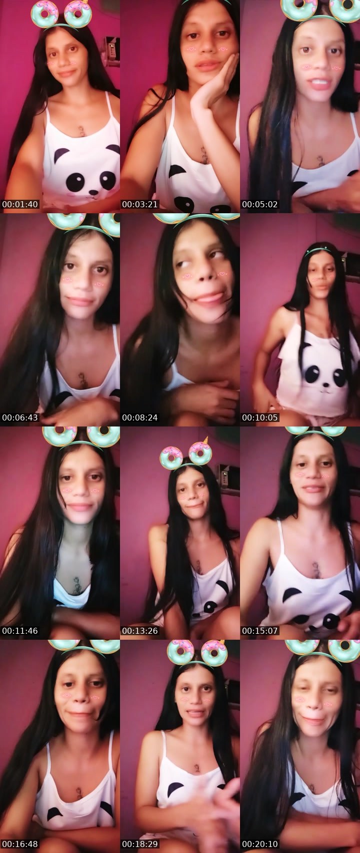 Contact-sheet preview of 🍭Candy☁️'s Liveme recording
