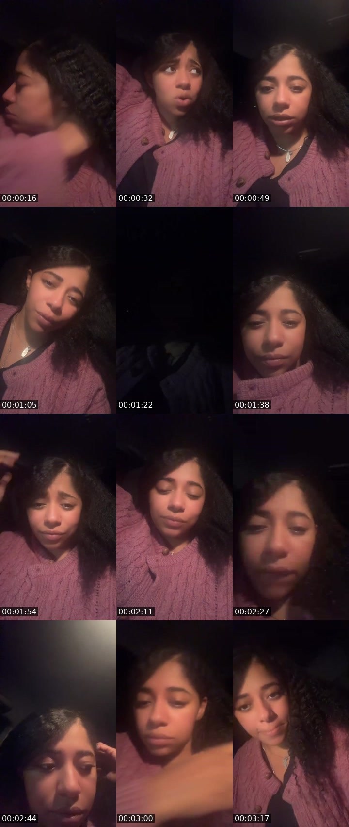 Contact-sheet preview of Vibrationssz's Liveme recording