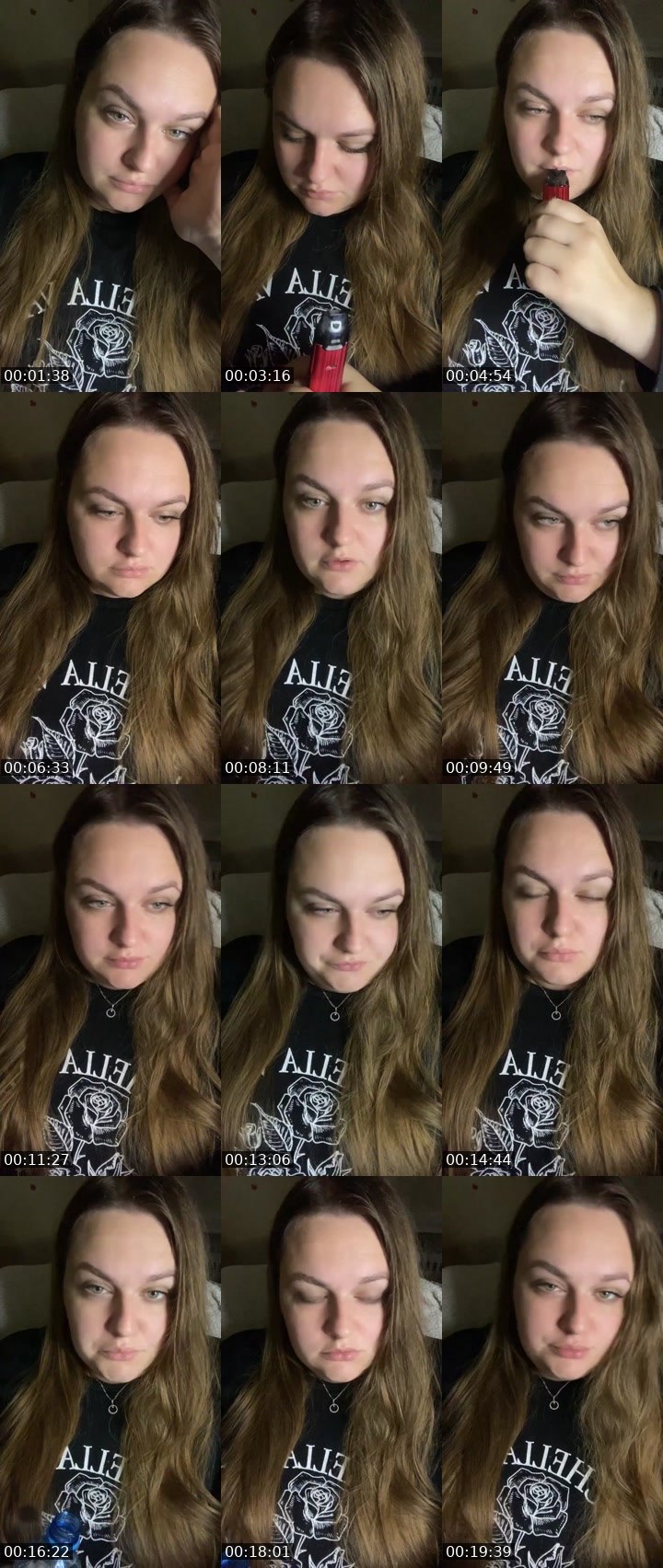 Contact-sheet preview of ✨ᒪᗩᑎᗩᒪIGᕼT✨'s Liveme recording