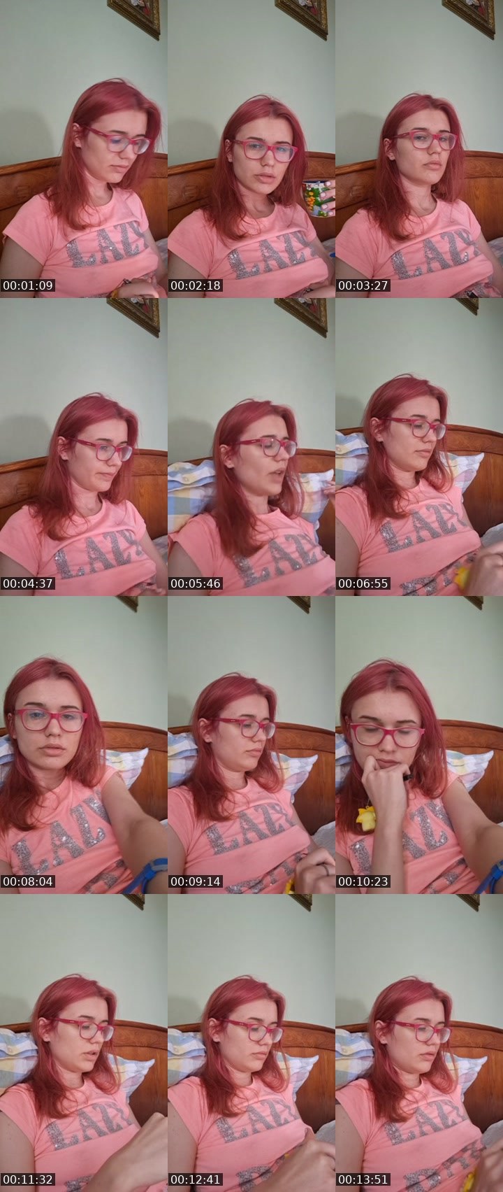 Contact-sheet preview of EmilyMili's Liveme recording