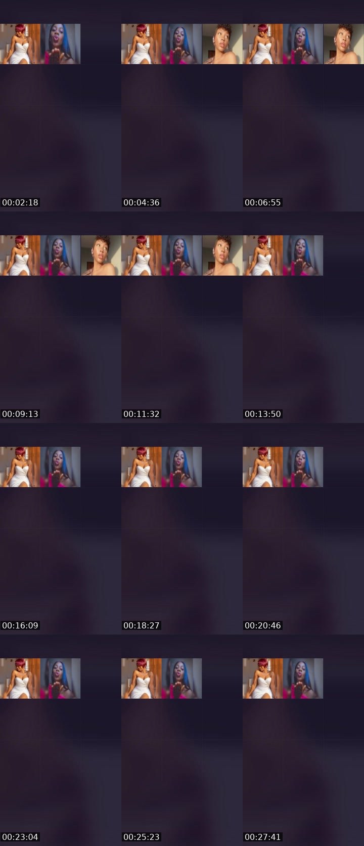 Contact-sheet preview of 🏦NUCHI💸🎨's Liveme recording