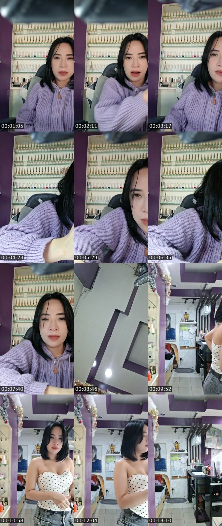 Contact-sheet preview of 💜Thea💜's Liveme recording