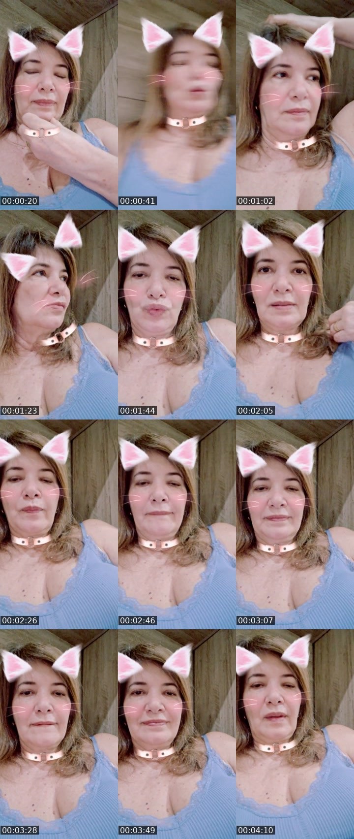 Contact-sheet preview of Bel Vida1k's Liveme recording