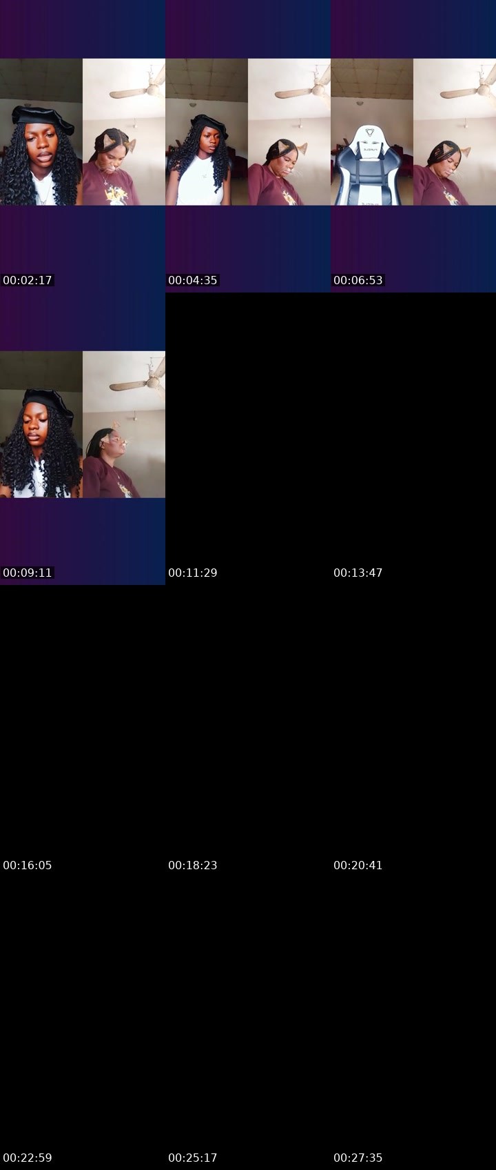 Contact-sheet preview of $💸Imma🟦⛓️'s Liveme recording
